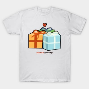 Season's Greetings Doodle T-Shirt